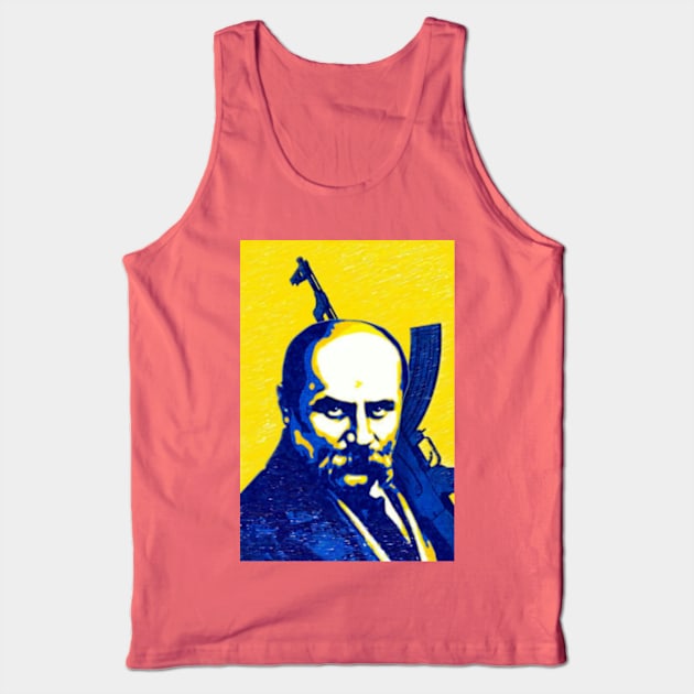 Taras Shevchenko for freedom. Fight and win. Tank Top by Yurii